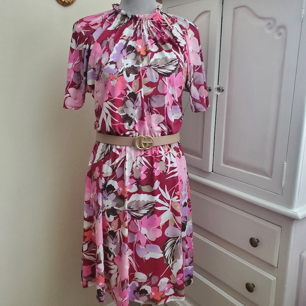 Maggie London Floral Dress Size 2 NWT